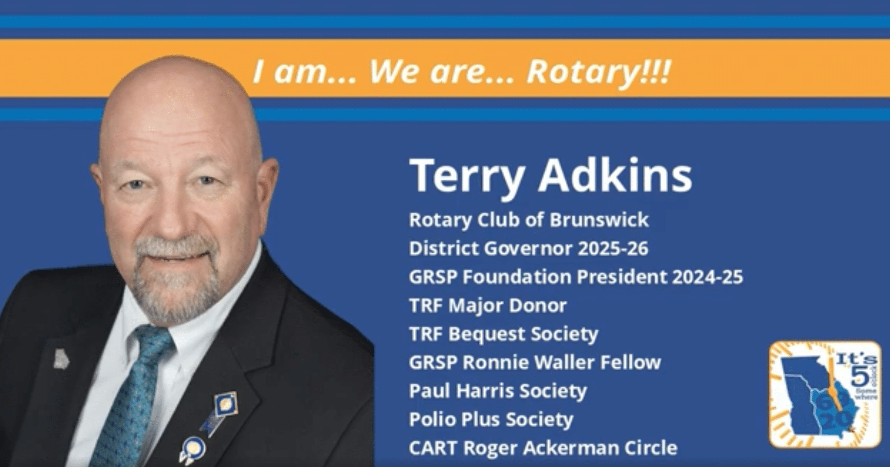 DG Terry Adkins Virtual Message