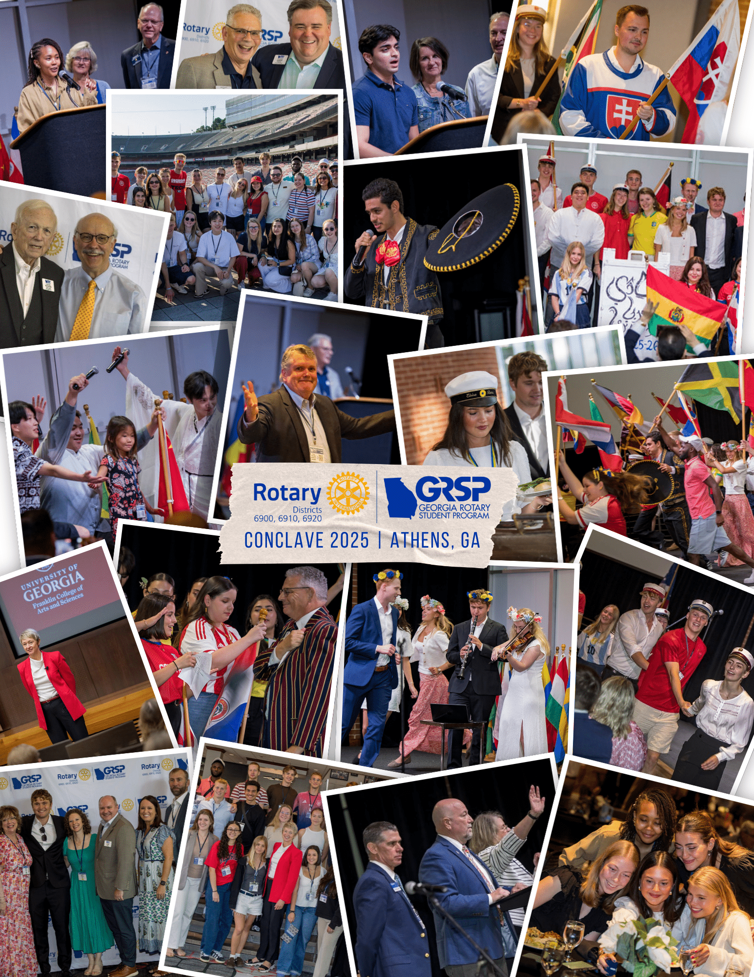 Georgia Rotary Student Program Celebrates Conclave 2025 in Athens