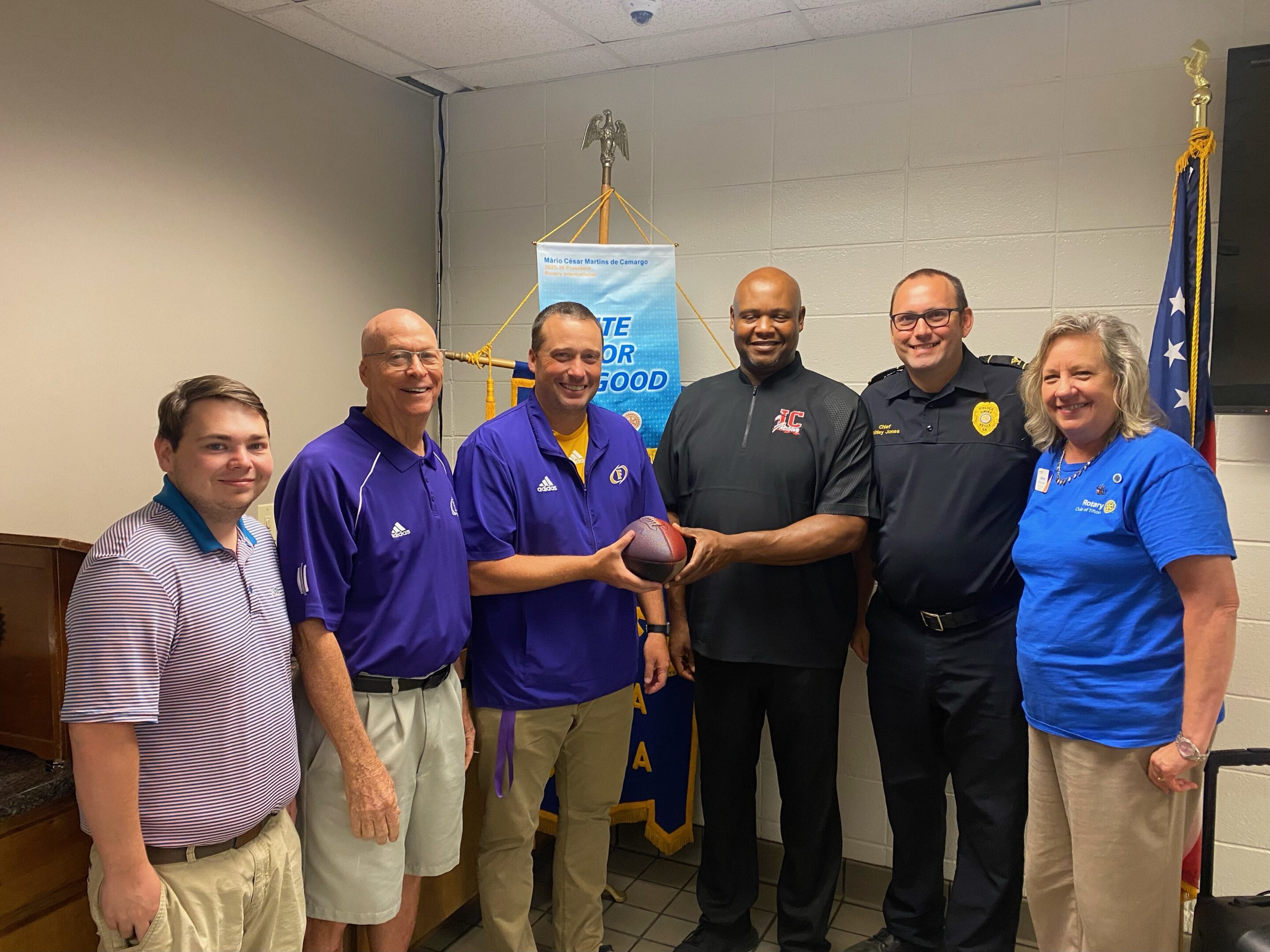 The Ocilla and Fitzgerald Rotary clubs Relay